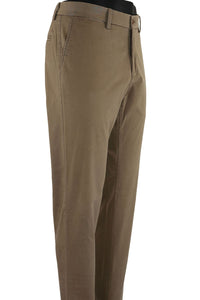 Cashmere Touch Cotton Sateen Stretch Chino in Choice of Colors (Atwater Modern Fit) by Ballin