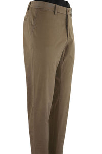 Cashmere Touch Pima Cotton Sateen Stretch Chino in Choice of Colors (Mackay Slim Fit) by Ballin