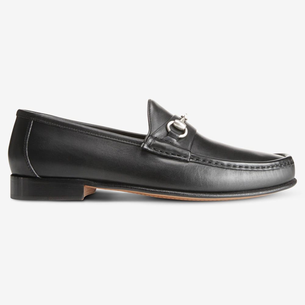 Verona II Italian Bit Loafer in Black Leather by Allen Edmonds