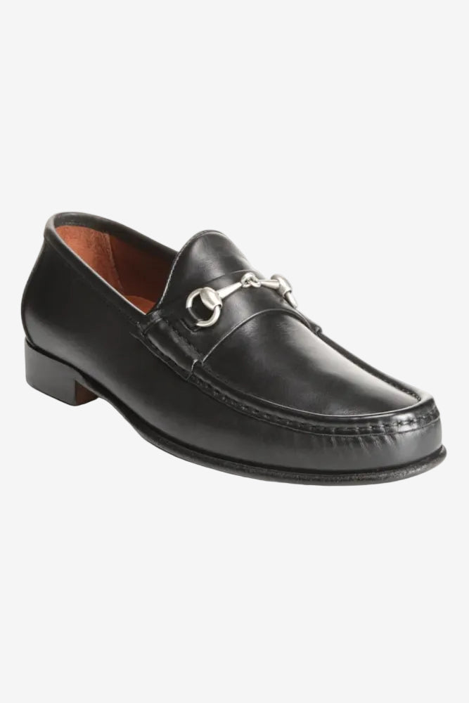 Verona II Italian Bit Loafer in Black Leather by Allen Edmonds