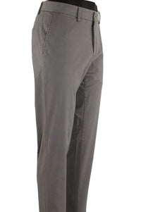Cashmere Touch Pima Cotton Sateen Stretch Chino in Choice of Colors (Mackay Slim Fit) by Ballin