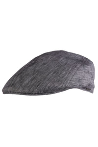 Ivy Modern Cap in Subalpino Denim-Feel Linen (Choice of Colors) by Wigens