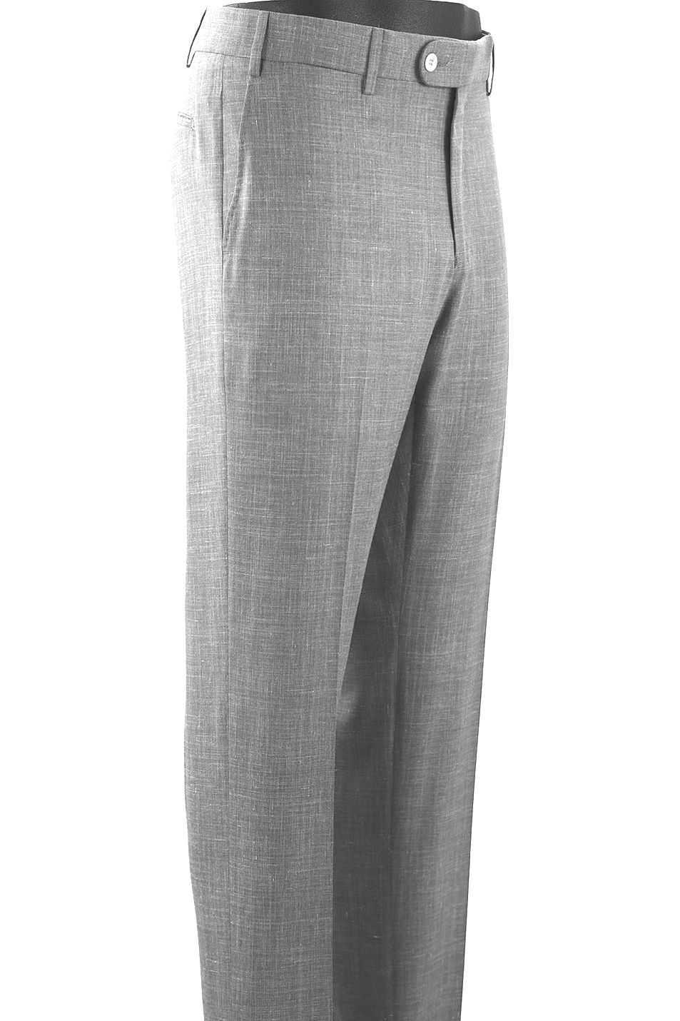 Wool, Silk and Linen Blend 'Botto Giuseppe' Lana Seta Trilogy Italian Luxury Trouser (Houston Modern Fit - Choice of Colors) by 6 East by Ballin