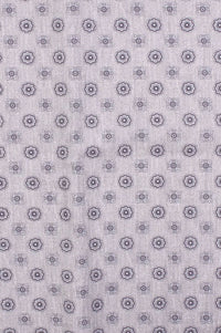Ivy Classic Cap in Linen and Cotton Neat Medallion Print (Choice of Colors) by Wigens