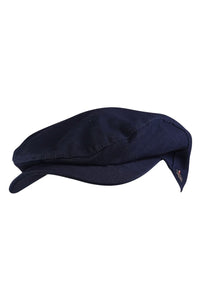 Ivy Classic Cap in Dark Navy Denim by Wigens