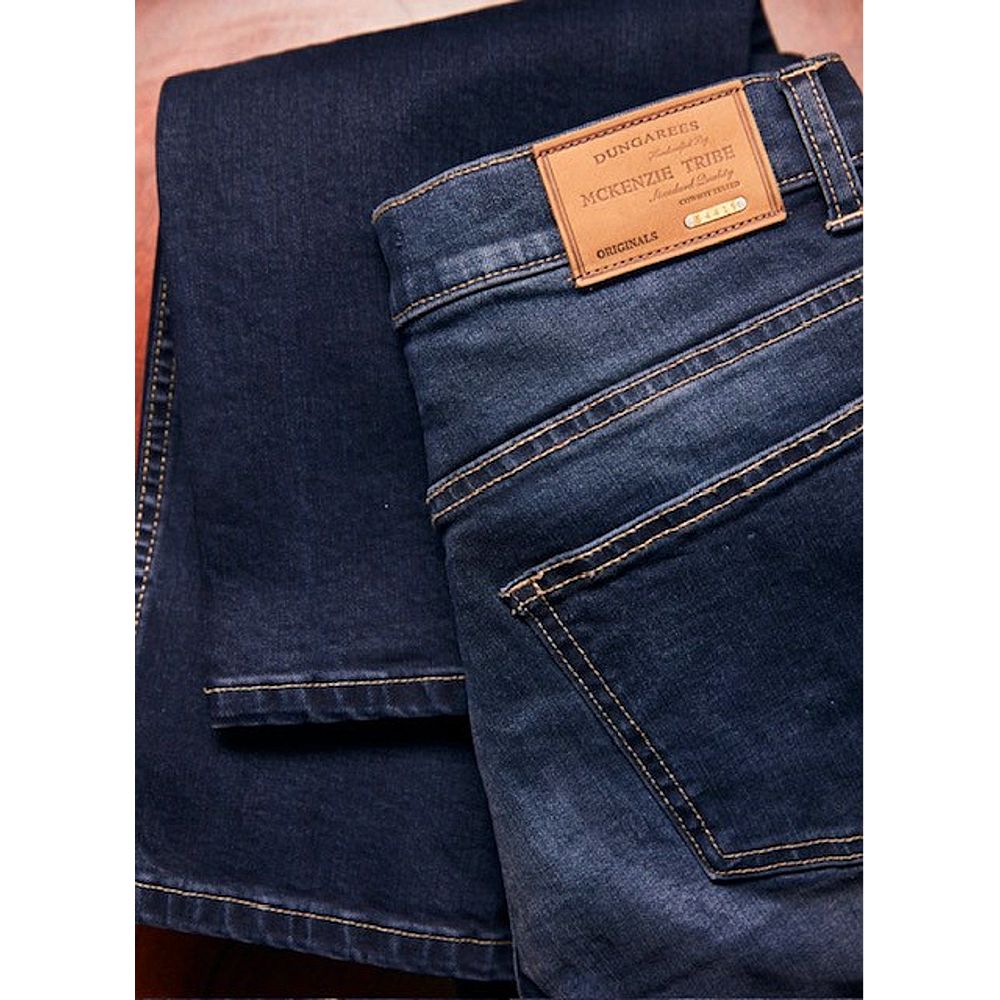 Ultra Flex Premium Denim Jean in Midnight Cowboy Wash (Size 30 x 32) by McKenzie Tribe