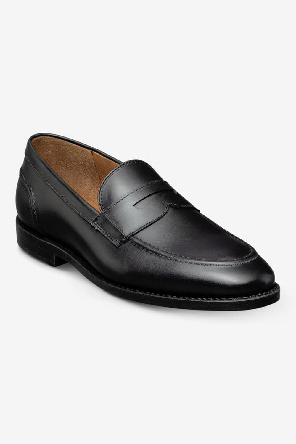 Randolph 2.0 Penny Loafer in Black Leather by Allen Edmonds