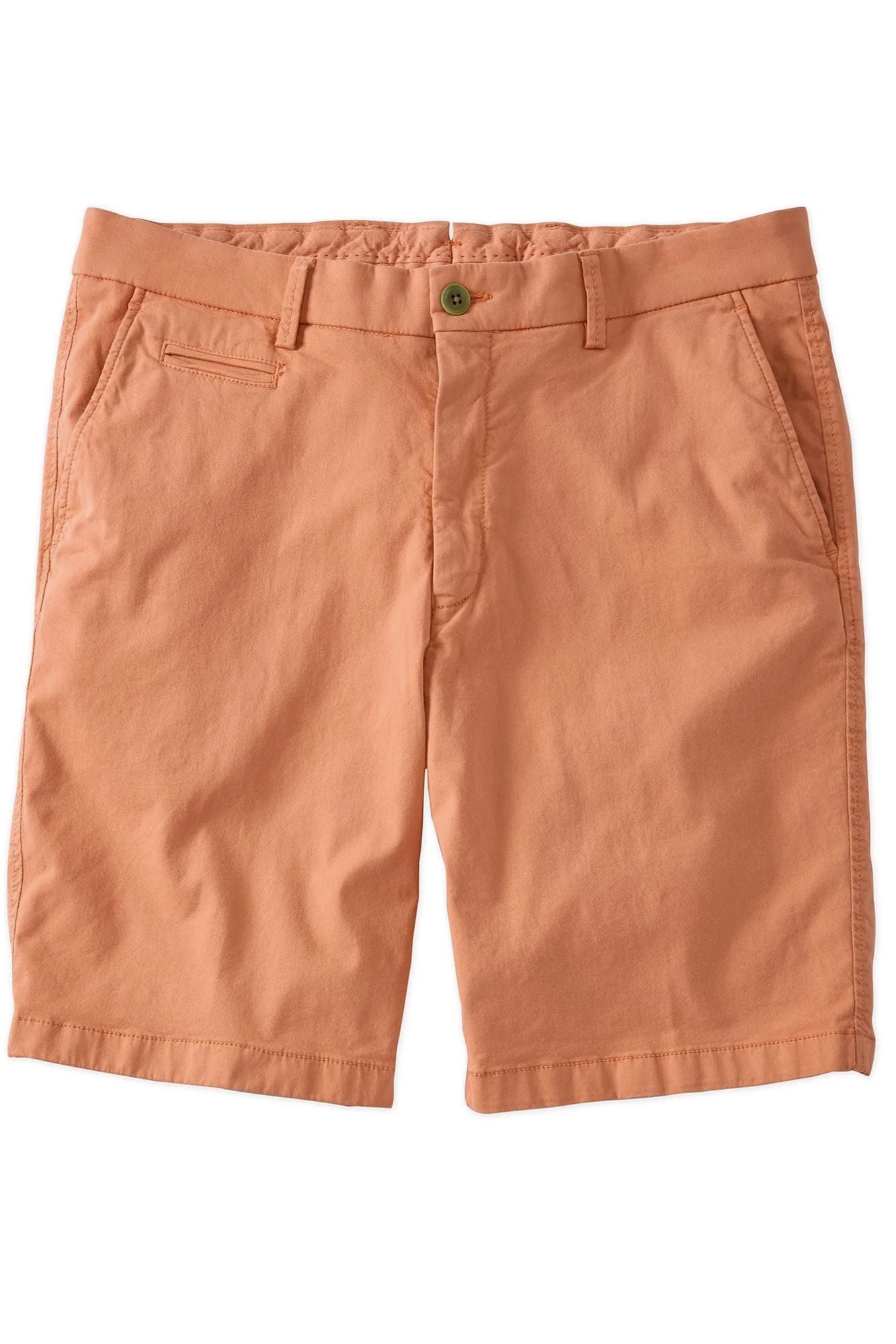 Broken Twill Stretch Cotton Shorts in Sunset (Drummond Traditional Fit) by Ballin