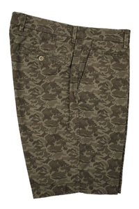 Camo Print Lightweight Superfine Stretch Twill Shorts in Choice of Colors (Drummond Traditional Fit) by Ballin