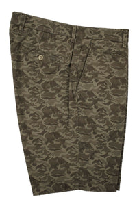 Camo Print Lightweight Superfine Stretch Twill Shorts in Choice of Colors (Drummond Traditional Fit) by Ballin