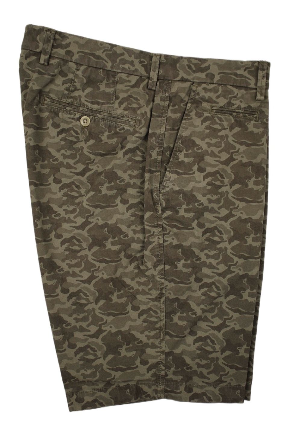 Camo Print Lightweight Superfine Stretch Twill Shorts in Choice of Colors (Drummond Traditional Fit) by Ballin