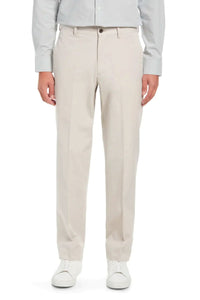 Washed Poplin Pant in Stone (Calhoun Trim Fit) by Charleston Khakis