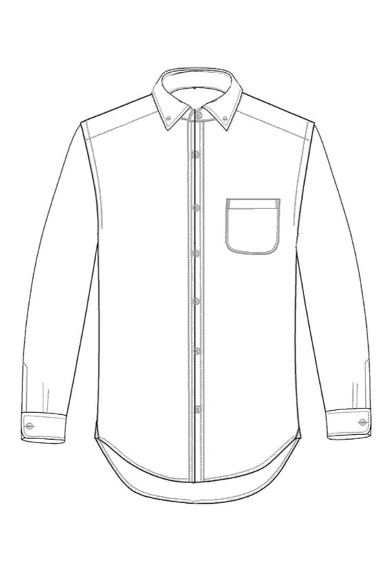 Navy, Charcoal, and Red Herringbone Plaid Cotton and Wool Blend Button-Down Shirt by Viyella