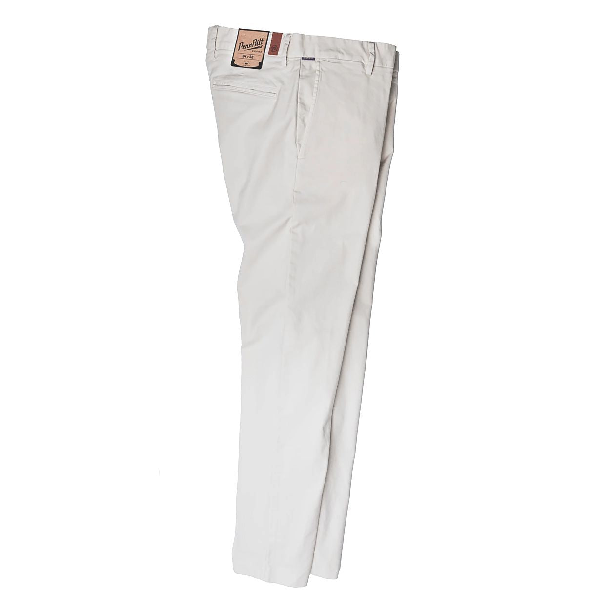 The Plainsman Tapered Leg Khakis in Stone, Size 40 x 34 by Pennbilt