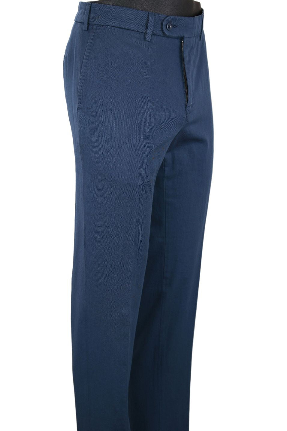 Cotton and Linen Italian Luxury Stretch Chino (Houston Modern Fit - Choice of Colors) by 6 East by Ballin