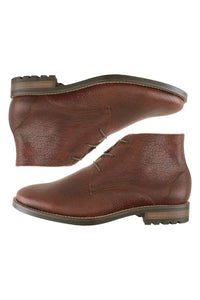 Acadia Bison Boot in Walnut by T.B. Phelps