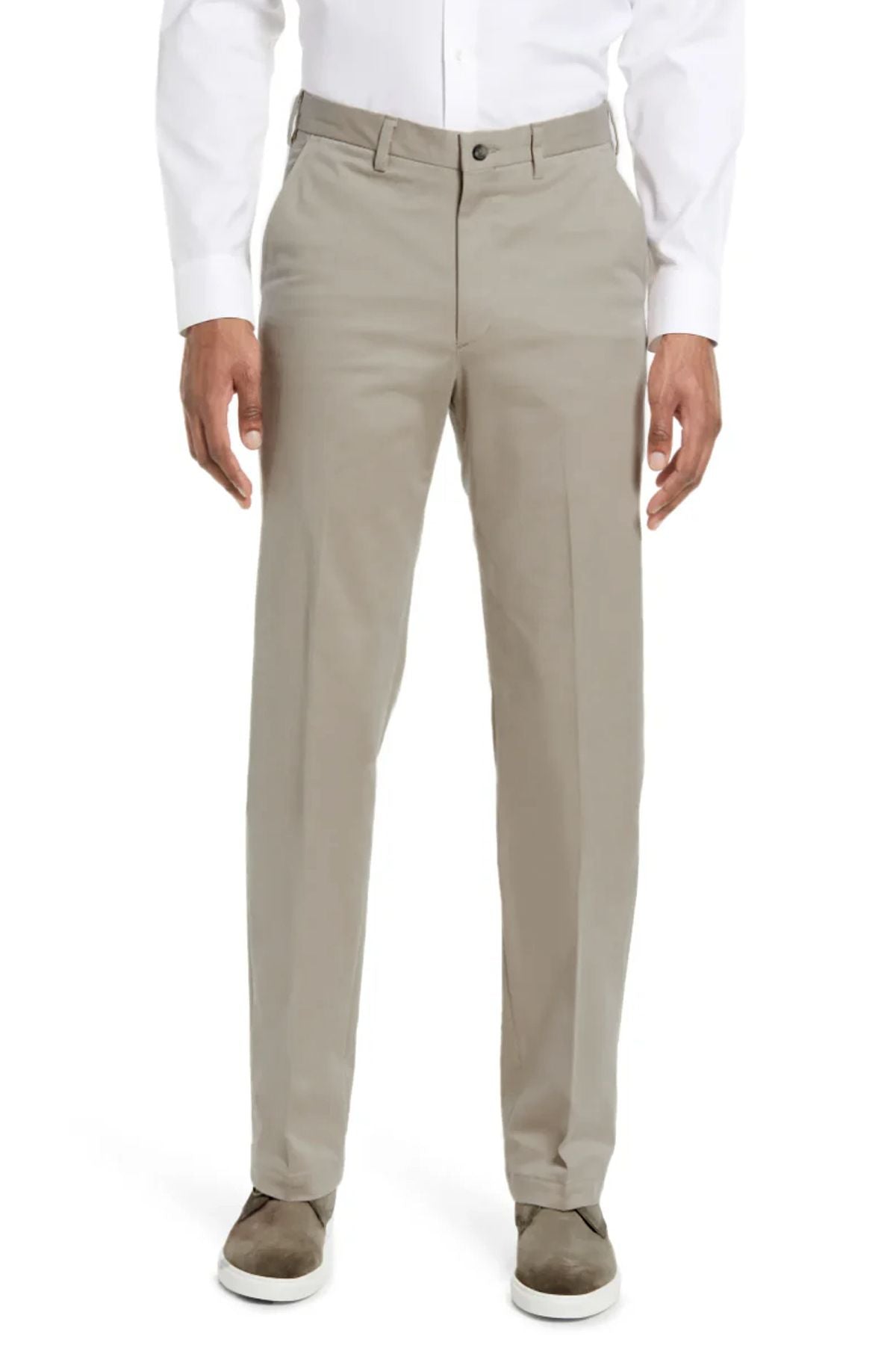 Southern Vintage Stretch Twill Chino in Khaki (Cayman Trim Fit) by Vintage1946
