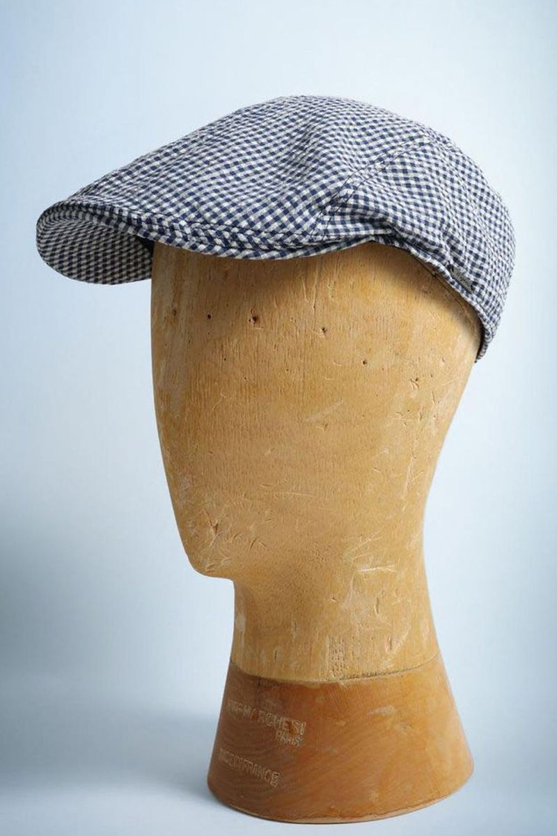 Ivy Modern Seersucker Cap (Choice of Colors) by Wigens