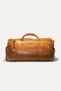 Atticus Leather Shoe Duffle in Tan by Will Leather Goods