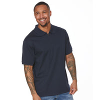 Zip Neck Pima Cotton Polo in Choice of Colors by Viyella
