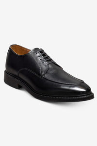 Rivington Apron-Toe Derby Dress Shoe in Black Leather by Allen Edmonds