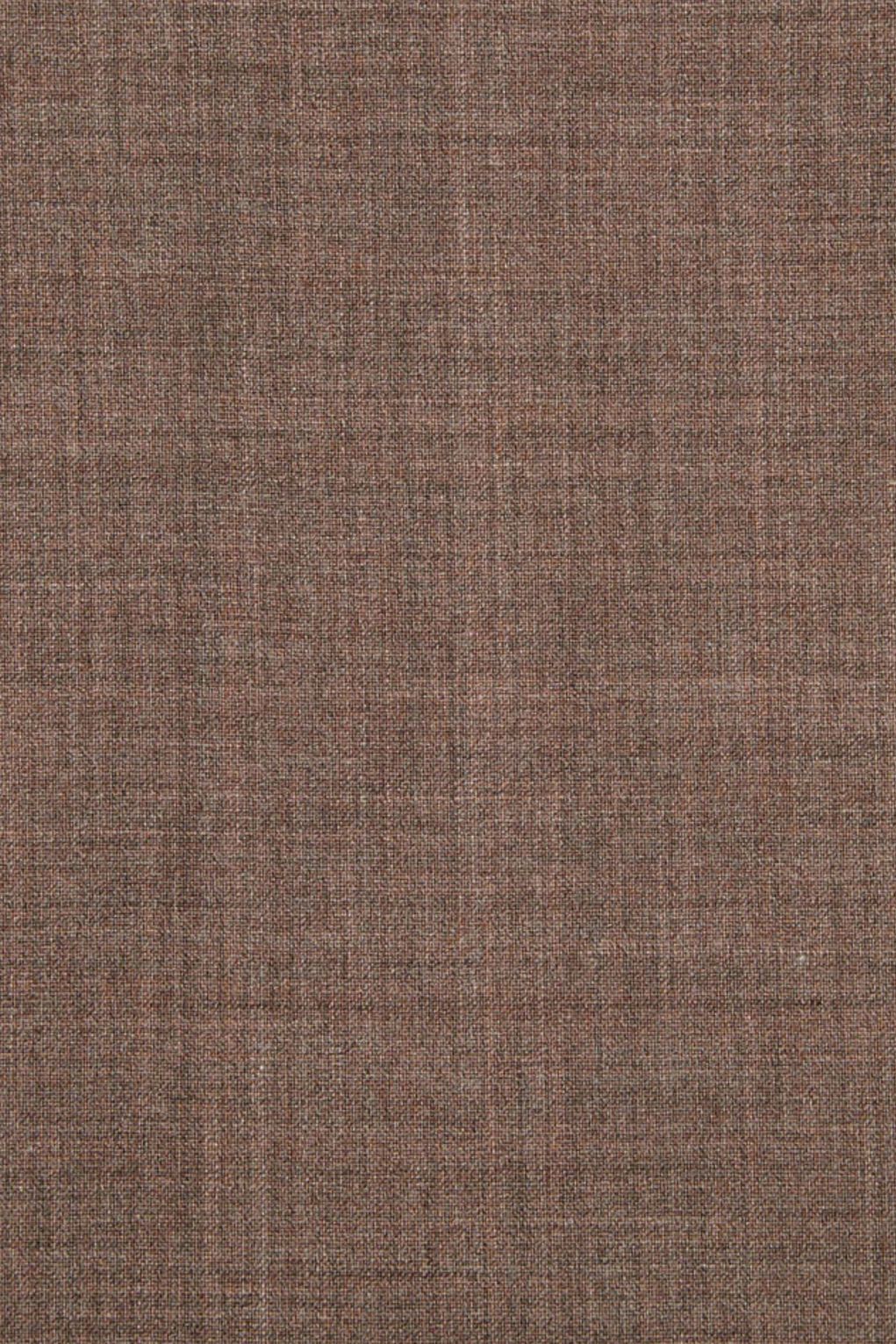 Super 130s Italian Luxury Ultimate Comfort Wool Tropical Flat Front Trouser in Wood (Houston Modern Fit) by 6 East by Ballin