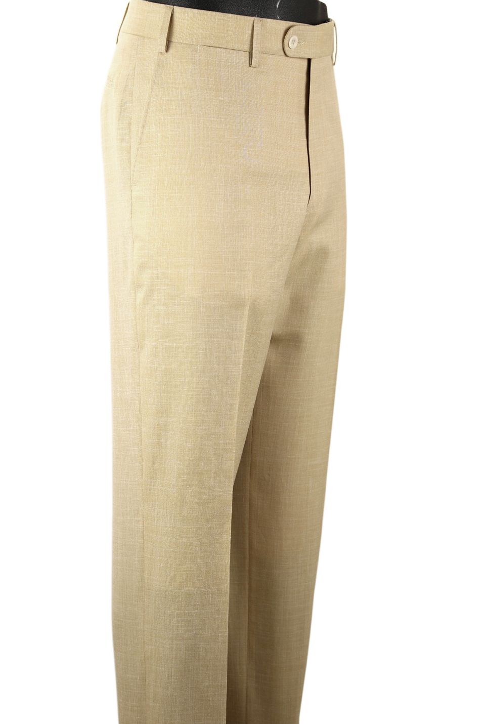 Wool, Silk and Linen Blend 'Botto Giuseppe' Lana Seta Trilogy Italian Luxury Trouser (Houston Modern Fit - Choice of Colors) by 6 East by Ballin