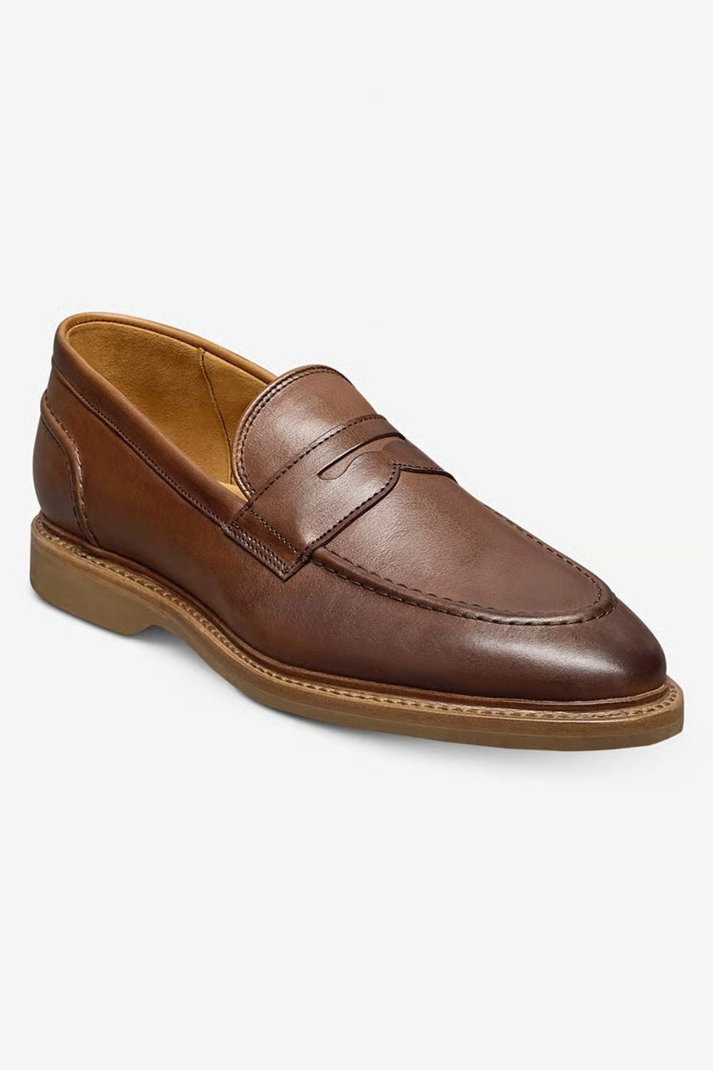 Randolph Verse Penny Loafer in Chili Leather by Allen Edmonds