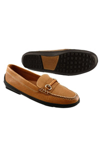 Traditions Leather Wrapped Interchangeable 'Bridge Bits®' Driver in Gridiron Textured Leather (Wide Widths) by T.B. Phelps