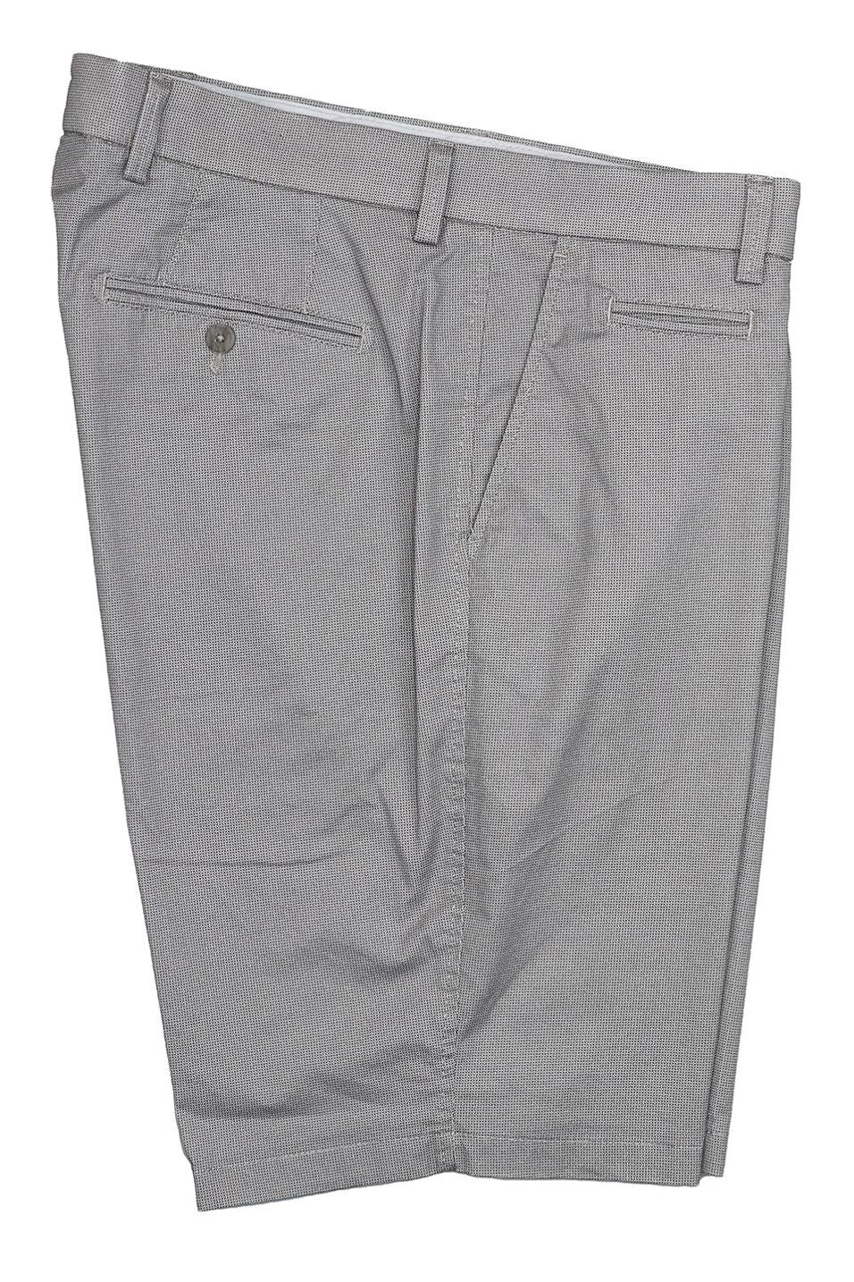 2-Tone Neat Mesh Print Lightweight Superfine Twill Shorts in Choice of Colors (College Modern Fit - 8" Inseam) by Ballin
