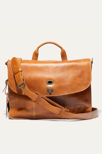 Kent Leather Messenger Bag in Tan by Will Leather Goods
