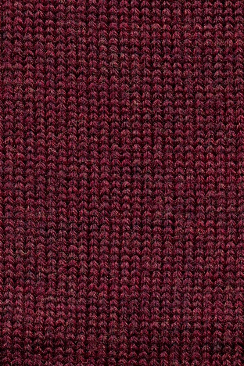 Extra Fine 'Zegna Baruffa' Merino Wool Quarter-Zip Sweater in Buch Red by Viyella