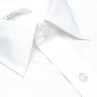 The Classic White - Wrinkle-Free Pinpoint Oxford Cotton Dress Shirt (Size 18 x 34/35) by Cooper & Stewart