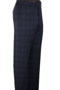 Summer Check Super 110s Wool Trouser in Choice of Colors (Soho Modern Fit) by Ballin