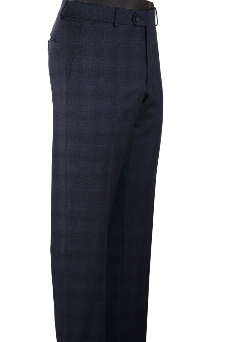Summer Check Super 110s Wool Trouser in Choice of Colors (Soho Modern Fit) by Ballin