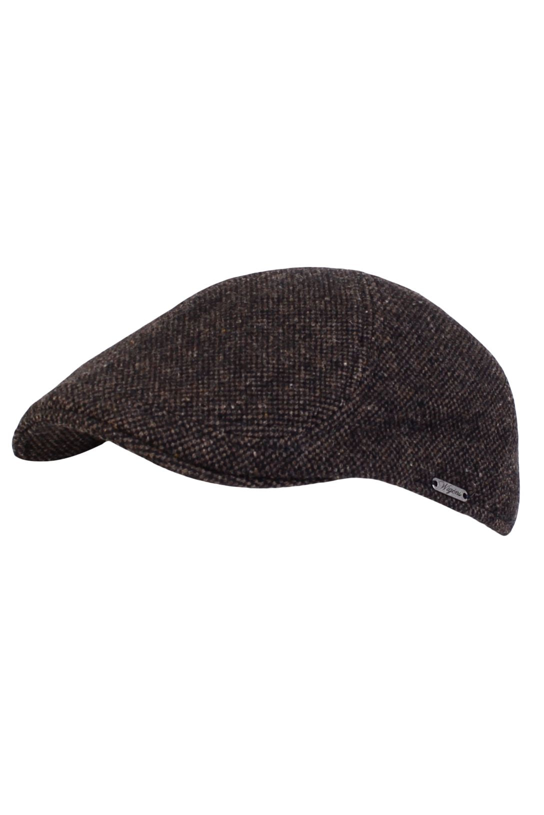 Pub Cap in Shetland Wool Donegal (Choice of Colors) by Wigens