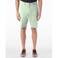 Broken Twill Stretch Cotton Shorts in Seaside by Ballin