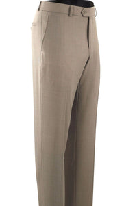 'High Twist Traveller' Performance Wool Blend Comfort-EZE Trouser in Choice of Colors (Dunhill Traditional Fit) by Ballin