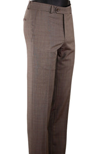 Multi Deco Wool Tropical Trouser in Choice of Colors (Soho Modern Fit) by Ballin