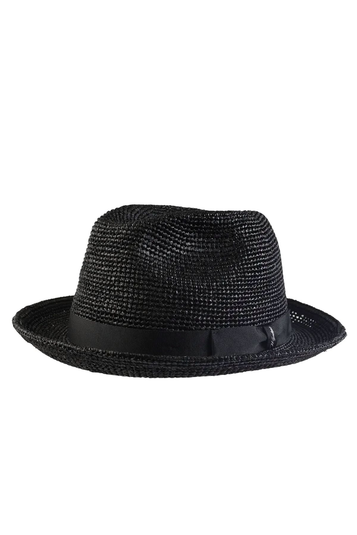 Classic Raffia Straw Hat with Grosgrain Hatband in Choice of Colors by Wigens
