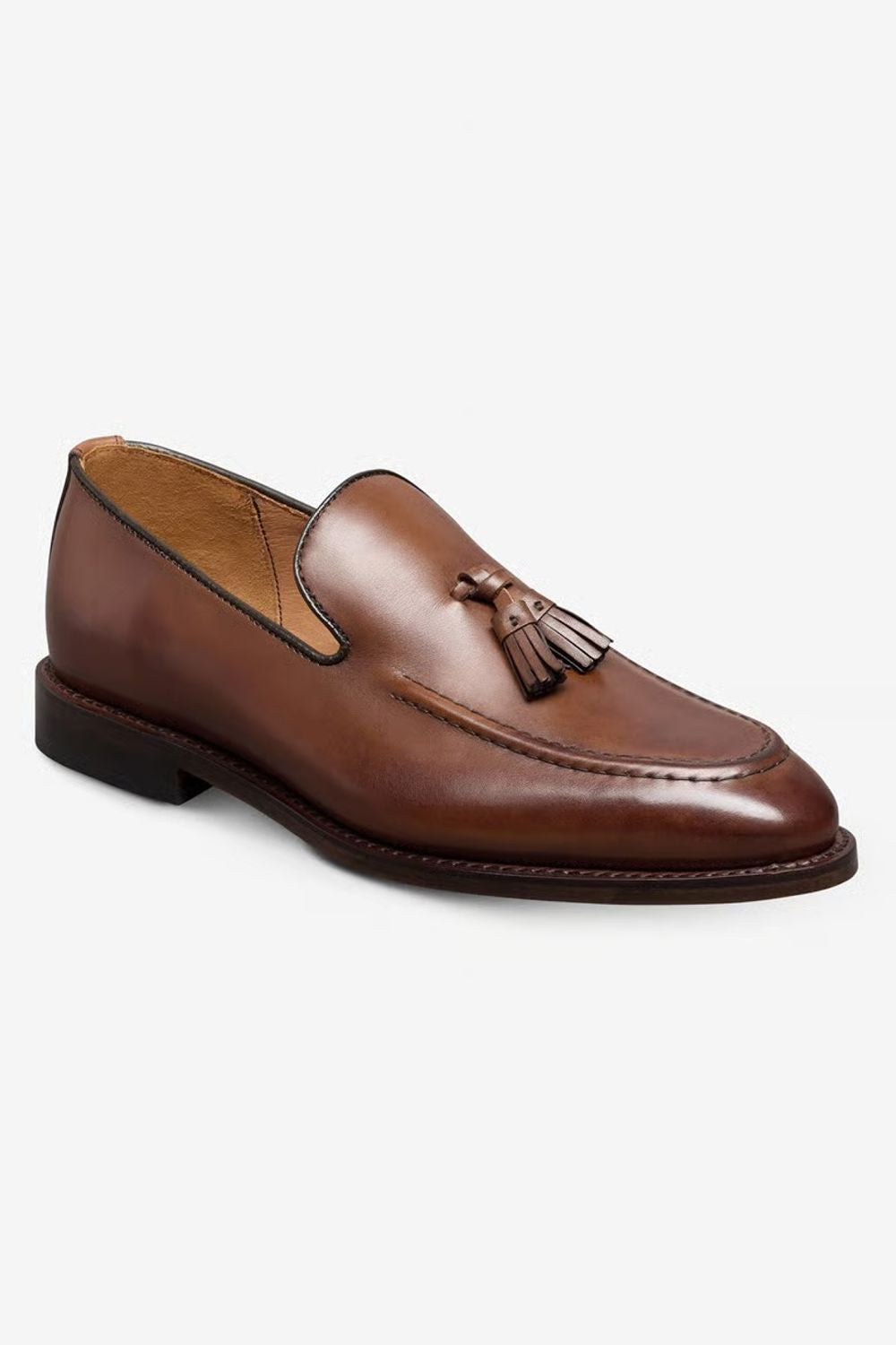 Randolph Tassel Loafer in Chili Leather by Allen Edmonds