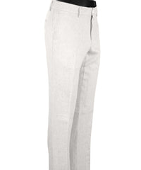 Italian Linen Chambray Twill Pants in Bone (Choice of Fits) by Ballin