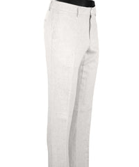 Italian Linen Chambray Twill Pants in Bone (Choice of Fits) by Ballin