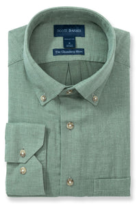 The Chambray Shirt in Agave by Scott Barber