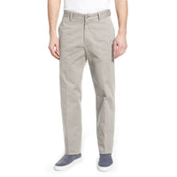 Washed Khaki Pant in Stone, Size 34 (Sumpter Flat Front) by Charleston Khakis