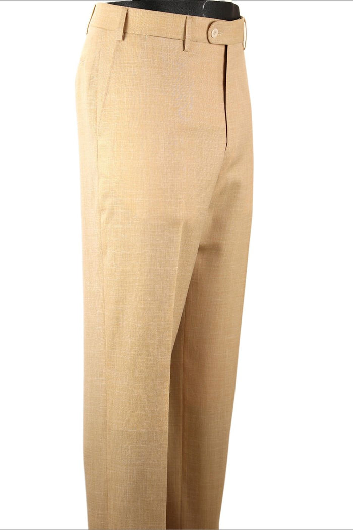 Wool, Silk and Linen Blend 'Botto Giuseppe' Lana Seta Trilogy Italian Luxury Trouser (Houston Modern Fit - Choice of Colors) by 6 East by Ballin