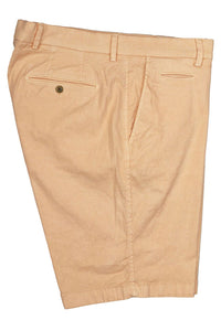 Linen and Cotton Stretch Garment Dyed Shorts in Choice of Colors (Drummond Traditional Fit) by Ballin