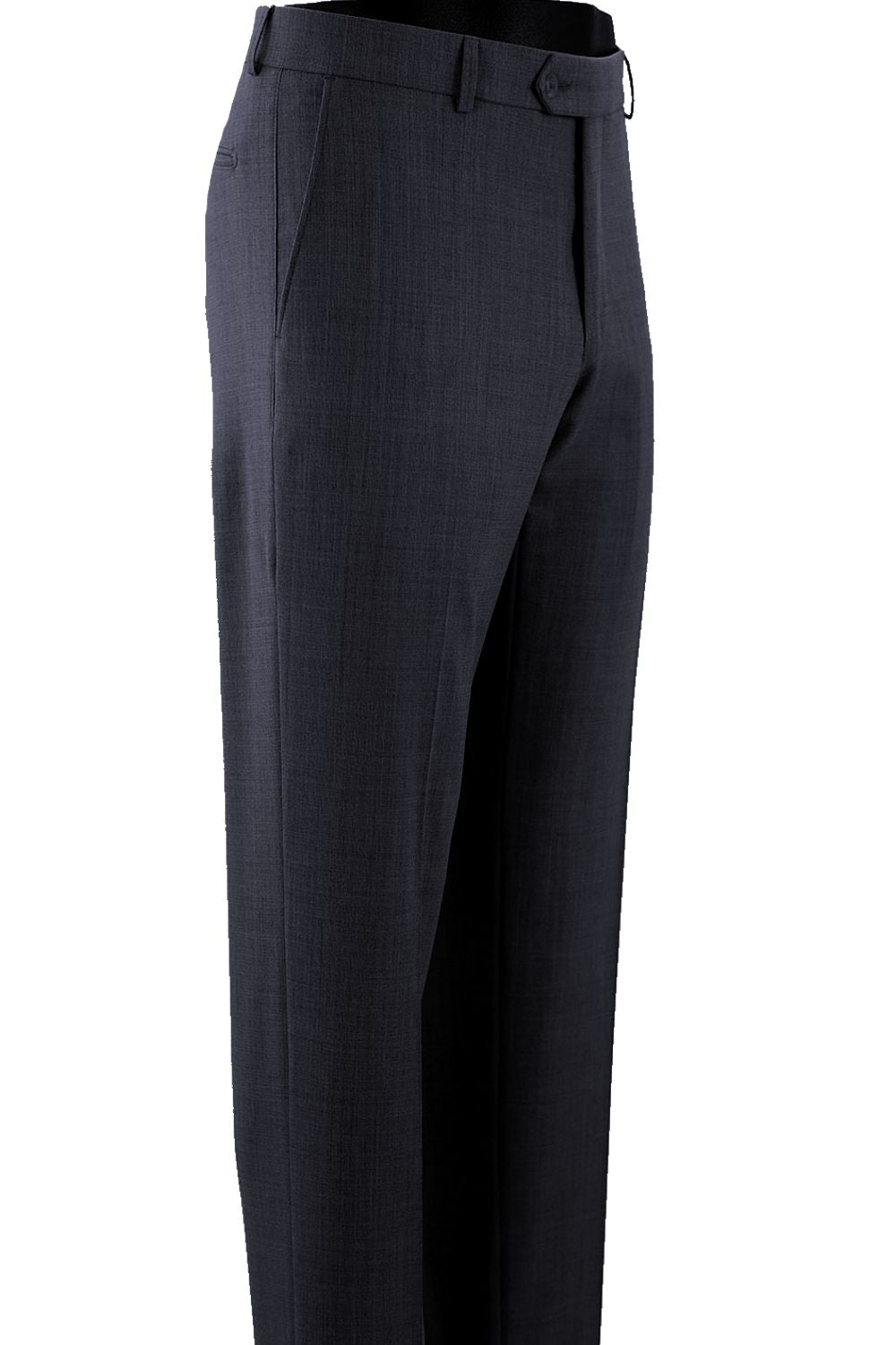 'High Twist Traveller' Performance Wool Blend Comfort-EZE Trouser in Choice of Colors (Dunhill Traditional Fit) by Ballin