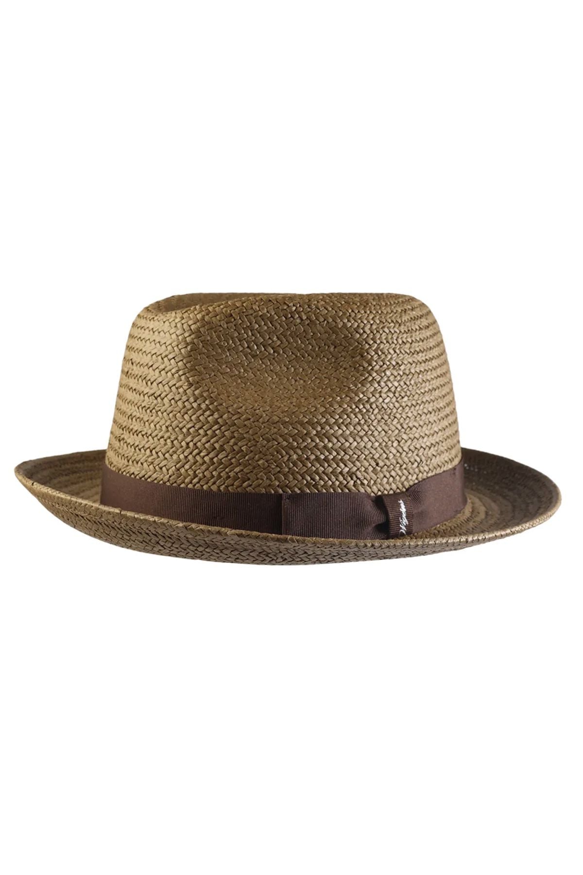 Classic Paper Straw Hat with Grosgrain Hatband in Choice of Colors by Wigens