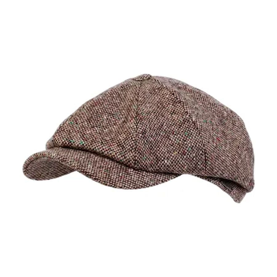 Newsboy Classic Cap in 'Magee 1866' Wool Donegal (Choice of Colors) by Wigens